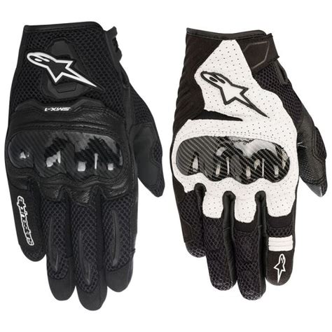 Alpinestars SMX 1 Air V2 Motorcycle Gloves BDLA Motorbikes