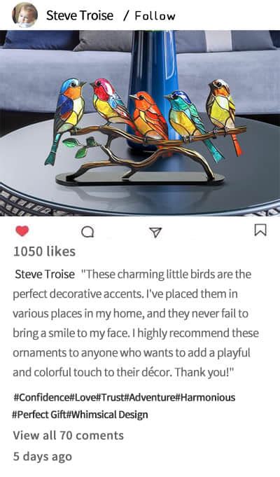 Yifare Metal Birds