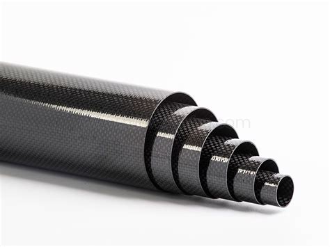 K Glossy Carbon Fiber Tube Factory