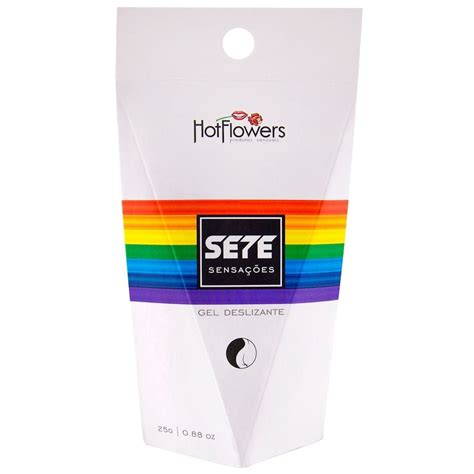 Sete Sensações Gel Deslizante Bisnaga g Hot Flowers