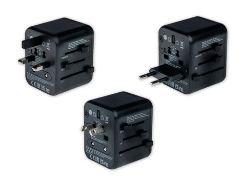 Verbatim 2 Port USB C Universal Travel Adapter