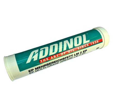 ADDINOL LM2 Fett Patrone (Kartusche), Mehrbereichsfett bis 130 Grad ...