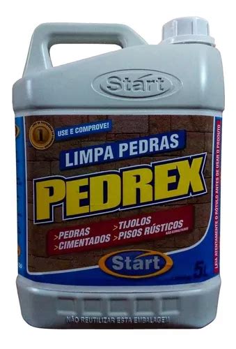 Limpa Pedras Pedrex Concentrado 5 Litros Start MercadoLivre