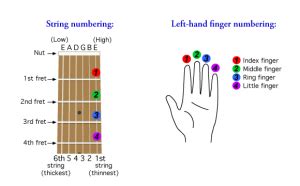 The Guitar Numbering System