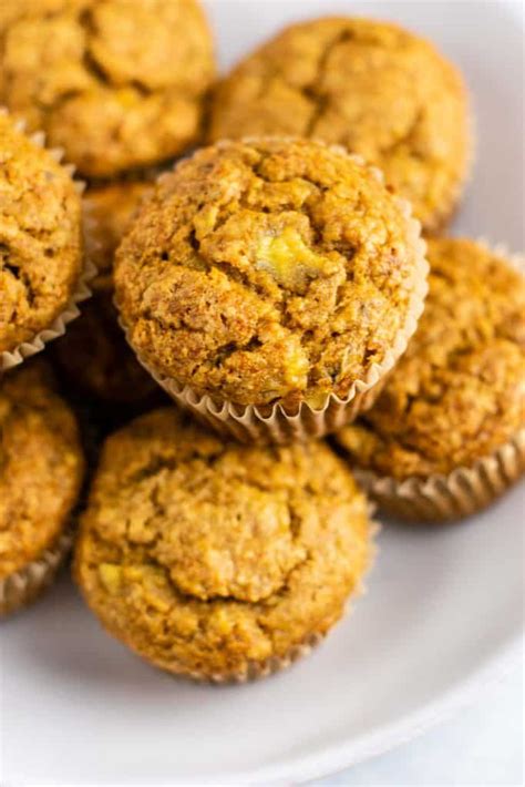 Easy Vegan Banana Muffins Recipe Build Your Bite