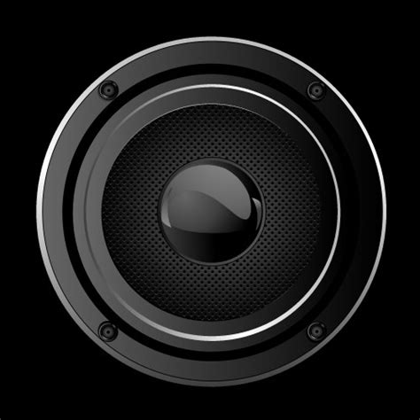 Colorful background with sound speaker Royalty Free Vector