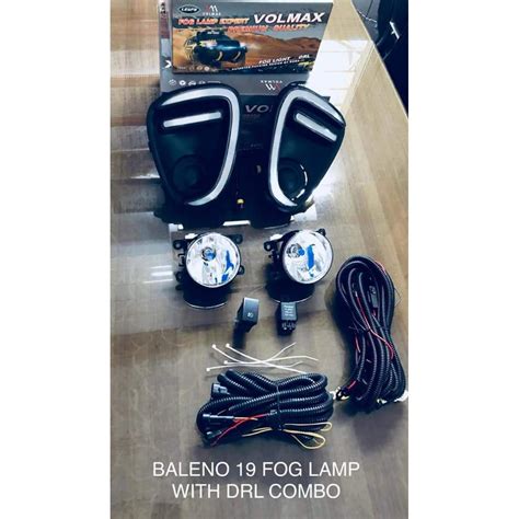 Toyota Glanza Front Led Drl Day Time Running Light With Fog