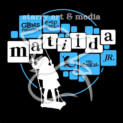 Matilda The Musical Jr Logo Graphic Digital Download Etsy