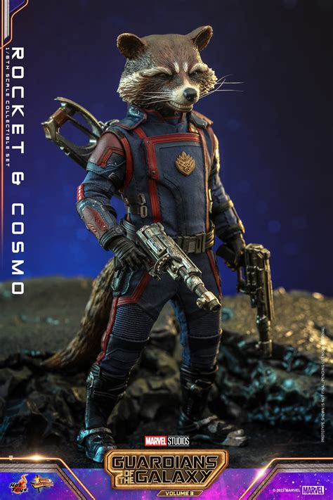 Guardians Of The Galaxy Vol Rocket And Cosmo Set Debuts At Hot Toys