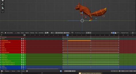 Keying Set Fail To Set Keyframe Animation And Rigging Blender