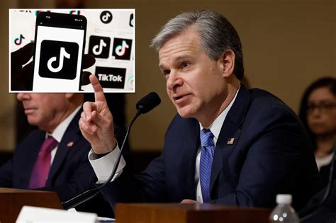 Fbi Chief Christopher Wray Tiktok Is A National Security Concern