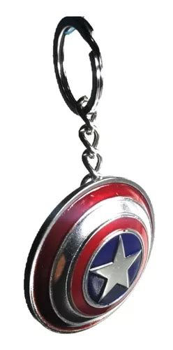 Llavero Escudo Capitán América Avengers Marvel Original Cuotas sin