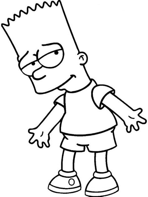 Trippy Bart Simpson Coloring Pages – Zerkalovulcan