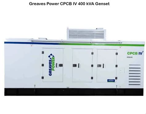 Greaves Power Cpcb Iv 400 Kva Genset At ₹ 4654621 Greaves Power Diesel Generator In Nagpur