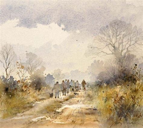 By David Howell Watercolor Landscape Paintings Watercolor Art