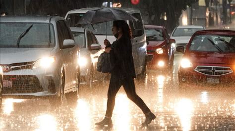 Alerta Por Lluvia En Cdmx Azcapotzalco En Púrpura Y Cuatro Alcaldías