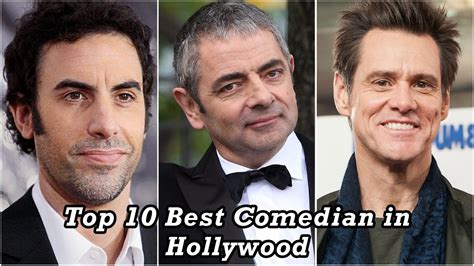 Top 10 Best Comedian In Hollywood Youtube