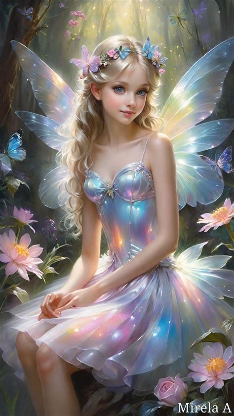 Pin by Karolina Kalota on wróżki in 2024 Fantasy fairy Angel art