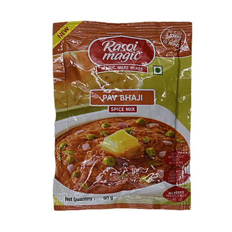 Buy Rasoi Magic Spice Mix Pav Bhaji 55 Gm Online At The Best Price Of