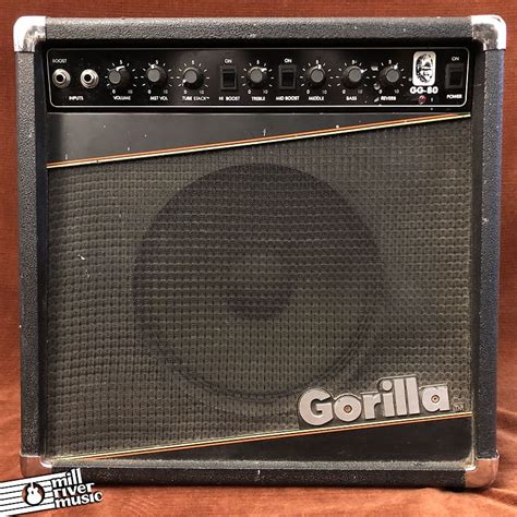 Gorilla Gg 80 Vintage 80w 1x10 Guitar Combo Amp Reverb