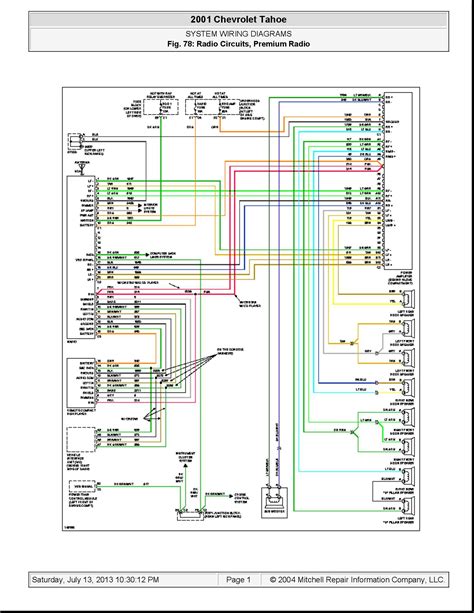 Schematic Tail Light Wiring Diagram Chevy