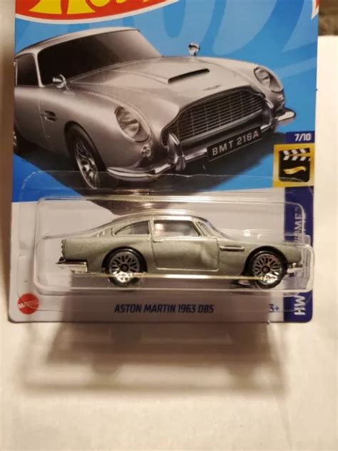 HOT WHEELS Aston Martin DB HW temps d écran argent étui E EUR