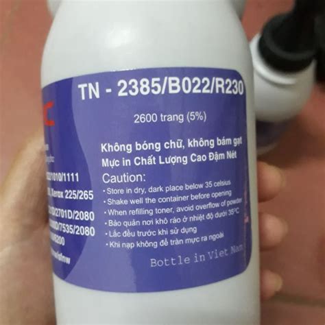 MỰC ĐỔ MÁY IN BROTHER TN2385 - 21302140224022502260734073607680 ...