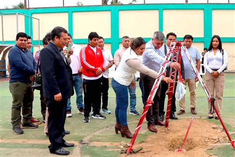 La Libertad Inician Mejoramiento De Infraestructura Deportiva En La