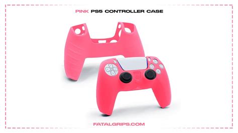 Pink PS5 Controller Case | Fatal Grips