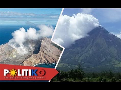 Marcos Assures Gov T Monitoring Taal Mayon Youtube