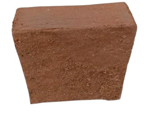 Rectangular Rectangle Coco Coir Peat Brick For Agriculture At