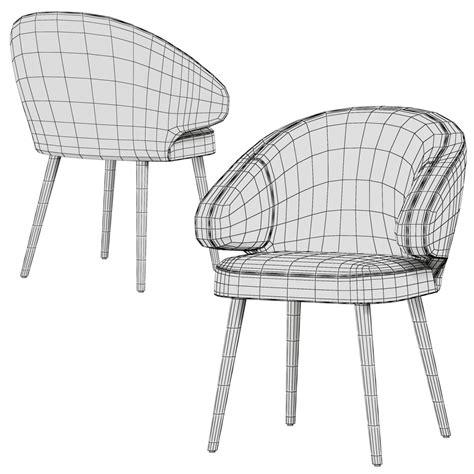 Deephouse Bilbao Chair D Model For Vray