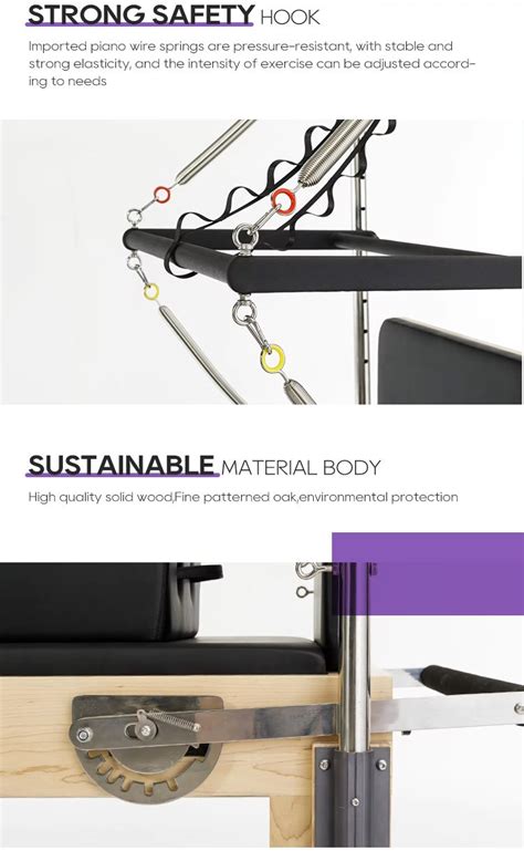 sturdy  stable pilates cadillac bed construction cutlasso pilates