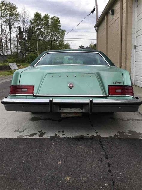 1979 Mercury Cougar XR7 Sportscar Green RWD Automatic XR7 Classic