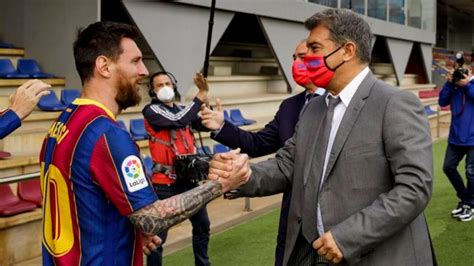 Joan Laporta Salió A Explicar Por Qué Lionel Messi No Seguirá En