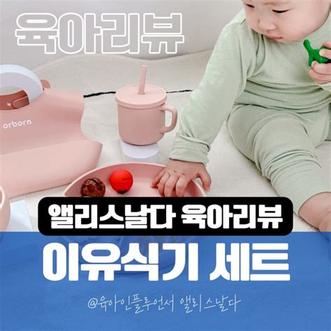 이유식 식기세트 8개월 자기주도간식 흡착식판 오르본 이유식기 추천 네이버 블로그