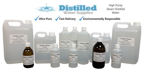 Buy Distilled Water With Fast Uk Delivery Pure Distilled Water