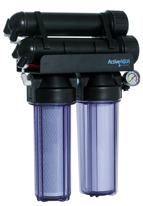 Active Aqua Reverse Osmosis System with Pressure Gauge
