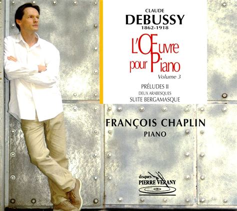 Debussy L Oeuvre pour piano vol 3 François Chaplin Klavier