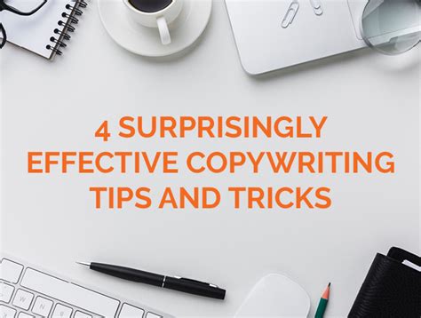 4 surprisingly effective copywriting tips and tricks | TCCS 
