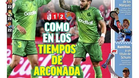 La Portada Del Diario Marca 04 11 2019