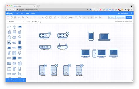 How To Create A Network Diagram Gliffy By Perforce