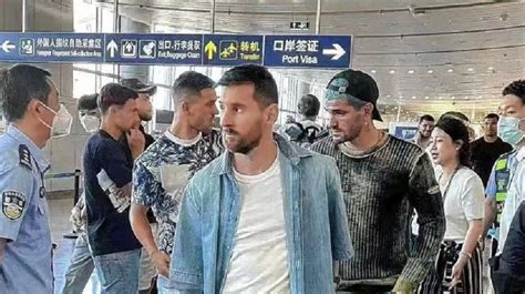 Lionel Messi ya está en Beijing furor por los amistosos de la