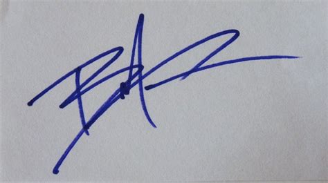 Brandon Lee Signature Slip