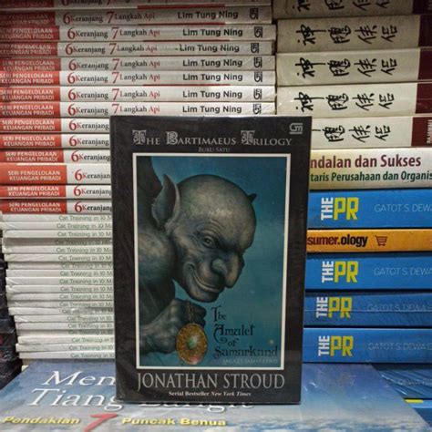 Jual Novel Original The Bartimaeus Trilogi Buku Satu Buku Tiga Tamat