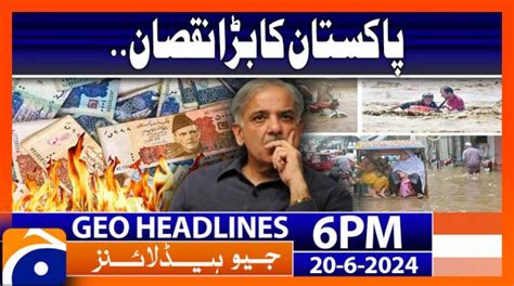 Geo News Headlines Pm Th April Tv Shows Geo Tv