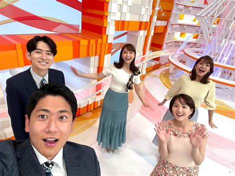 酒主義久さんのインスタグラム写真 酒主義久instagram「今朝もありがとうございました😆 フジテレビ めざましテレビ 生田