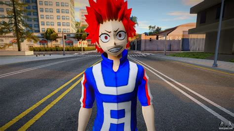 Eijiro Kirishima From My Hero Academia Battle F For Gta San Andreas