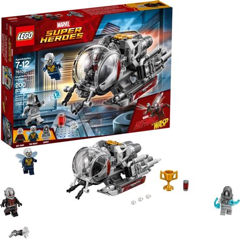 LEGO Marvel Ant-Man and The Wasp - Quantum Realm Explorers 76109 ...