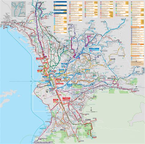 Marseille public transport map - Marseille transport map (Provence ...